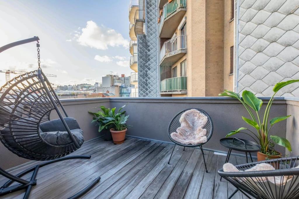 Love Nest - Your Cosy Penthouse Остенде Экстерьер фото